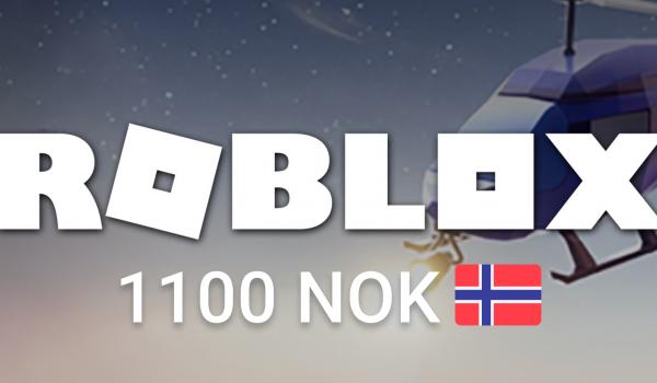 Roblox Gift Card 1100 NOK