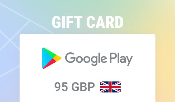 Google Play Gift Card 95 GBP