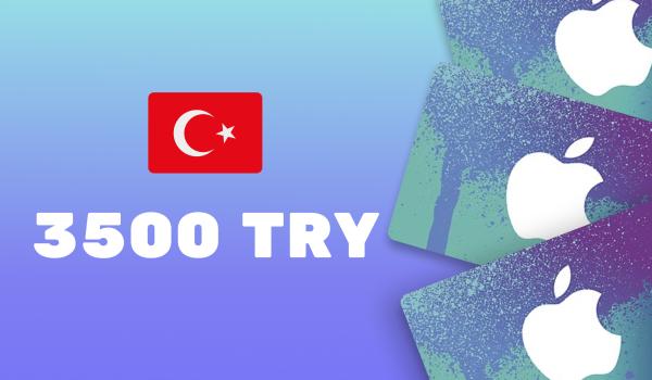 Apple iTunes Gift Card 3500 TRY