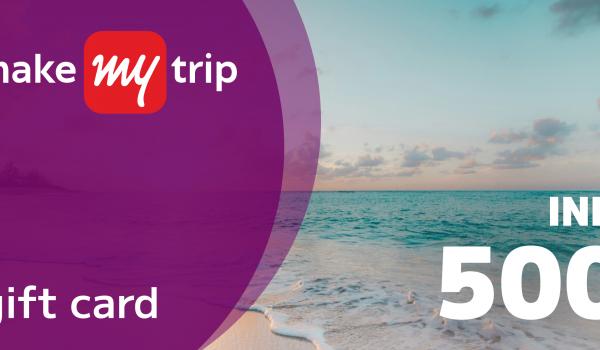 MakeMyTrip Gift Card 500 INR