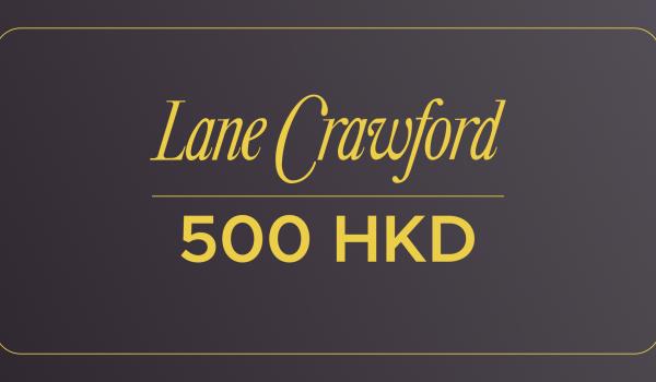 Lane Crawford Gift Card 500 HKD