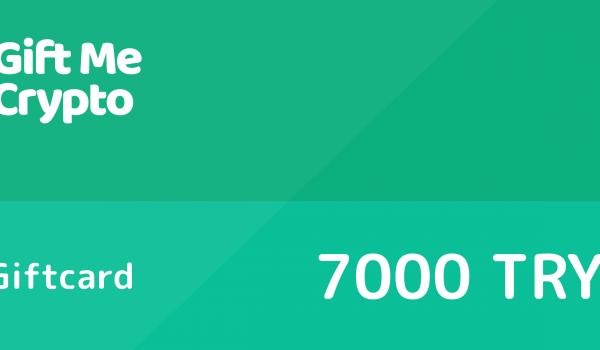 Gift Me Crypto Gift Card 7000 TRY