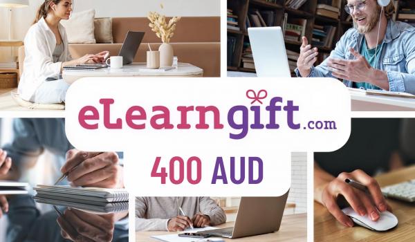 eLearnGift Gift Card 400 AUD