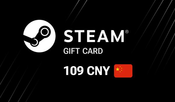 Steam Gift Card 109 CNY