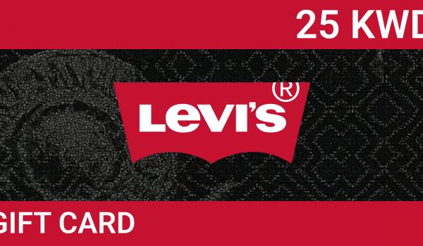 Levis Gift Card 25 KWD