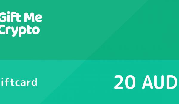 Gift Me Crypto Gift Card 20 AUD