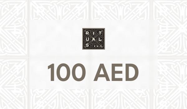 Rituals Gift Card 100 AED