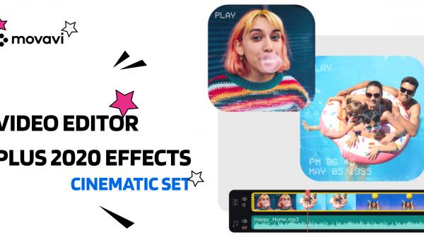 Movavi Video Editor Plus 2020 Effects - Cinematic Set (DLC)