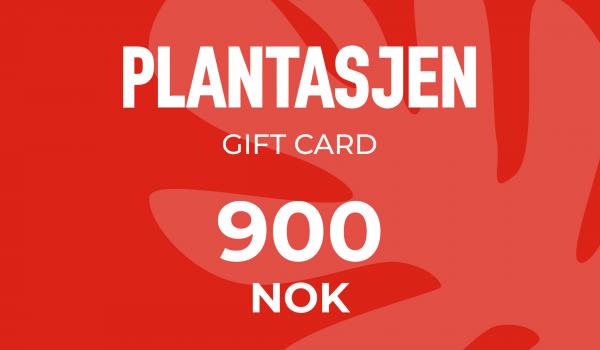 Plantasjen Gift Card 900 NOK