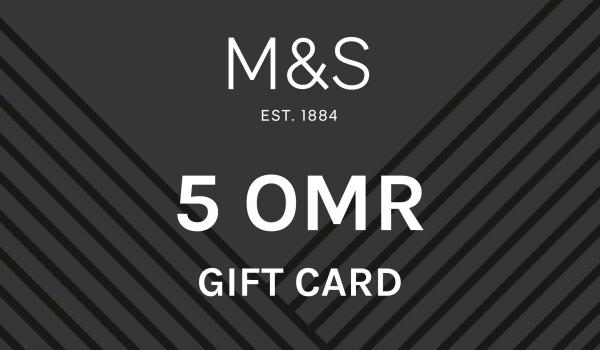 Marks and Spencer Gift Card 5 OMR