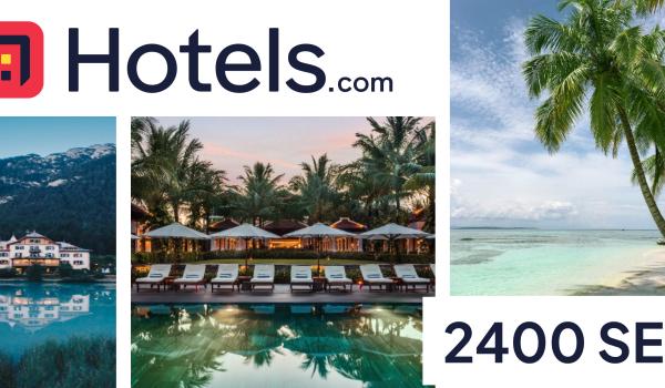 Hotelscom Gift Card 2400 SEK