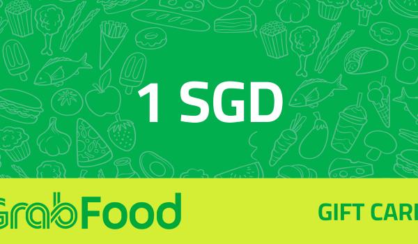 GrabFood Gift Card 1 SGD