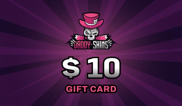 DaddySkins Gift Card 10 USD