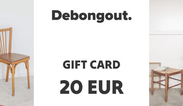 Debongout Gift Card 20 EUR