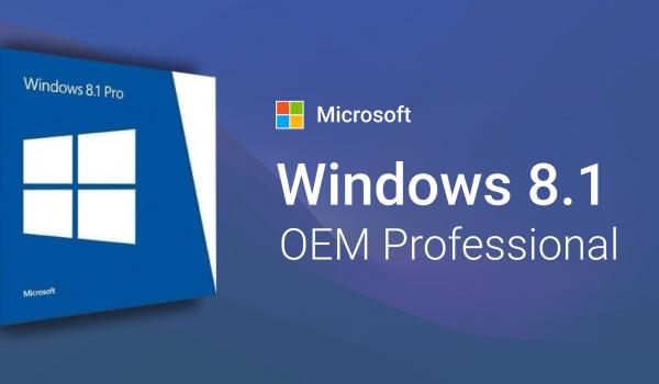 Microsoft Windows 8.1 OEM Professional