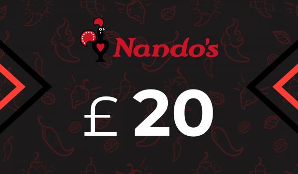 Nandos Gift Card 20 GBP