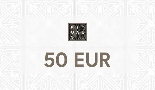 Rituals Gift Card 50 EUR