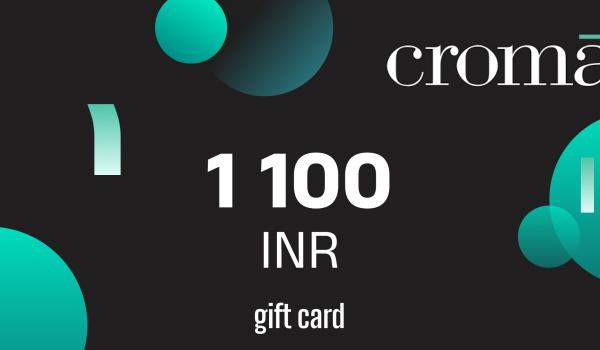 Croma Gift Card 1100 INR
