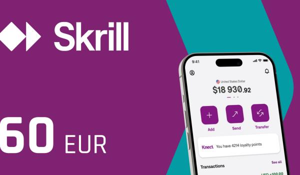 Skrill Gift Card 60 EUR