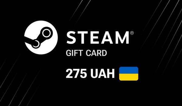 Steam Gift Card 275 UAH