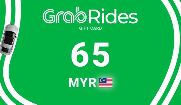 Grab Rides Gift Card 65 MYR
