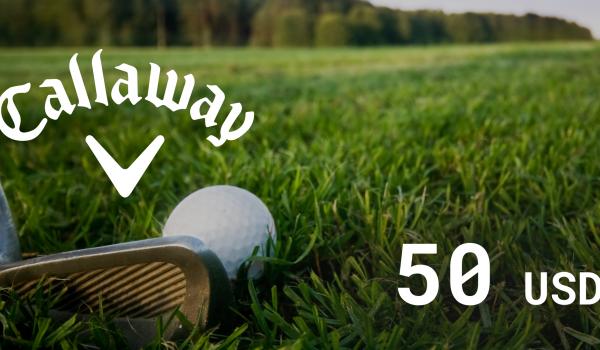 Callaway Golf Gift Card 50 USD