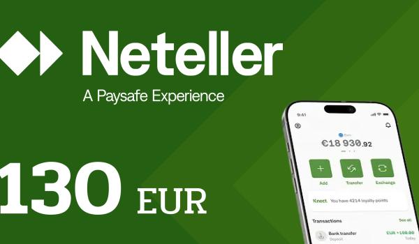 Neteller Gift Card 130 EUR