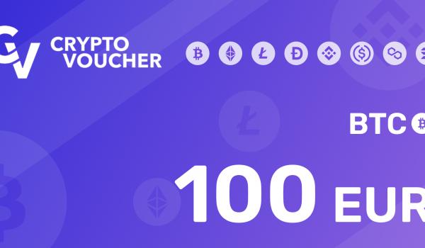 Crypto Voucher Bitcoin 100 EUR