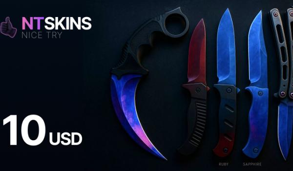 NTSkins Gift Card 10 USD