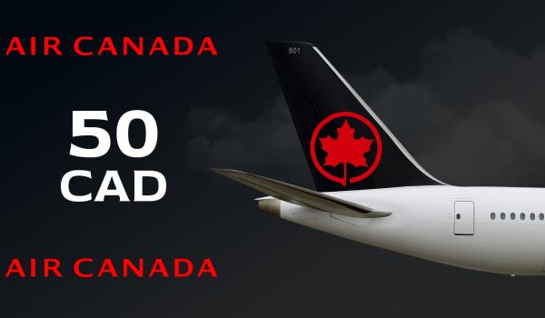 Air Canada Gift Card 50 CAD