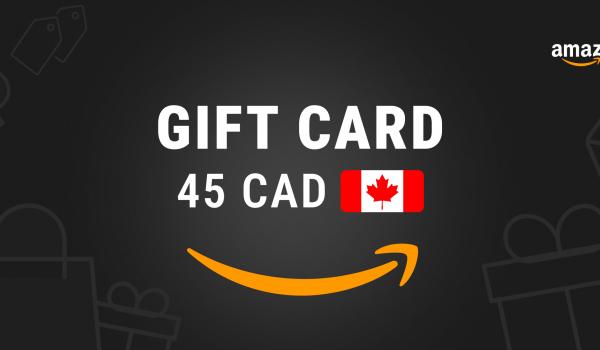 Amazon Gift Card 45 CAD