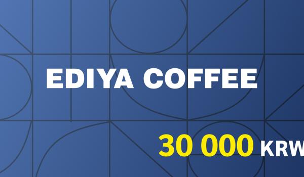 Ediya Coffee Gift Card 30000 KRW