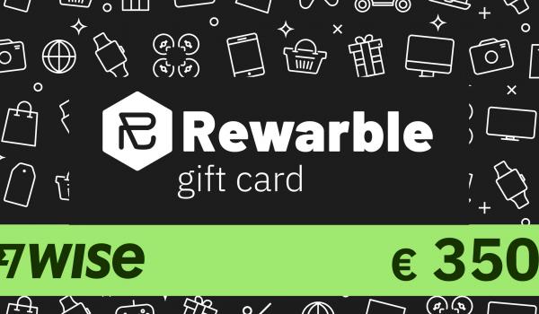 REWARBLE Wise Gift Card 350 EUR