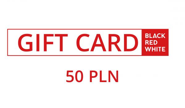 Black Red White Gift Card 50 PLN
