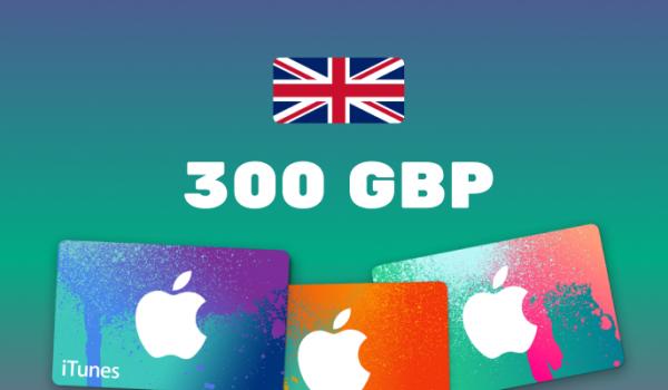 Apple iTunes Gift Card 300 GBP