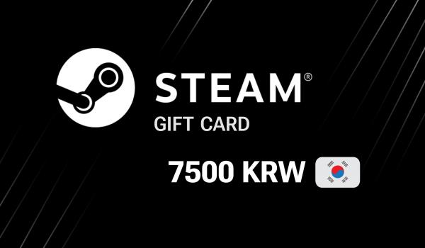 Steam Gift Card 7500 KRW