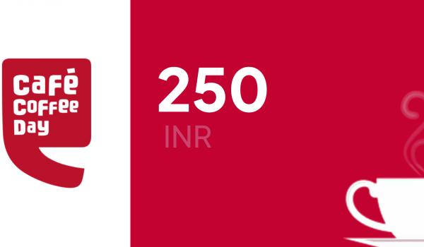 Cafe Coffee Day Gift Card 250 INR