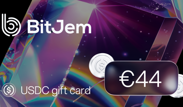 BitJem USDC Gift Card 44 EUR