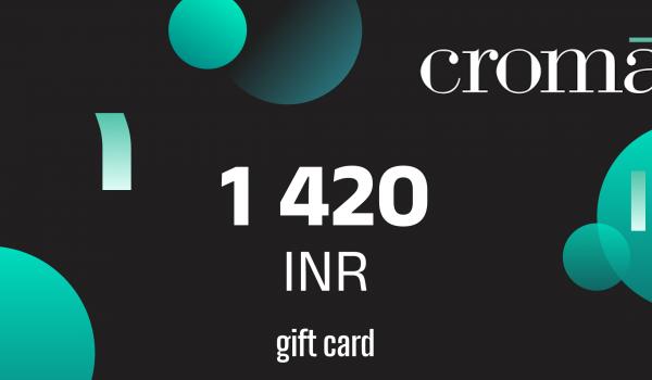 Croma Gift Card 1420 INR