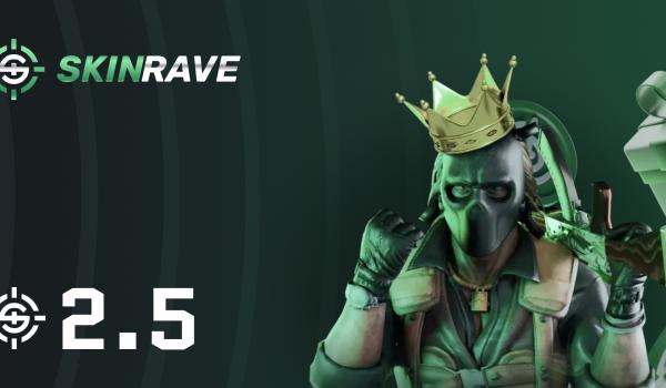 SkinRave gg 2.5 Tokens Gift Card