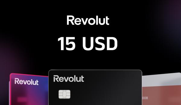Revolut Gift Card 15 USD