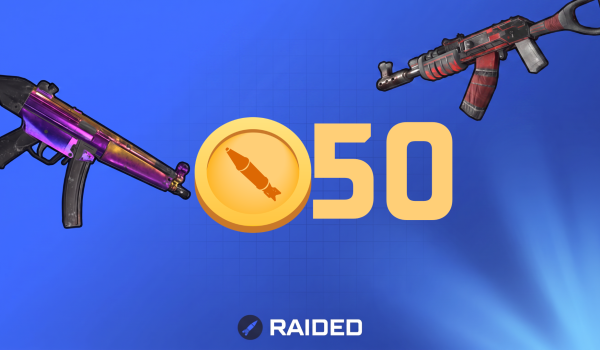 Raided Gift Card 50 Coins