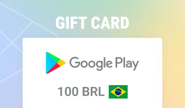 Google Play Gift Card 100 BRL