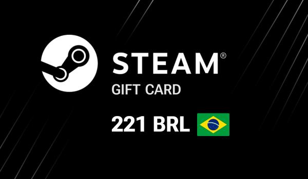 Steam Gift Card 221 BRL