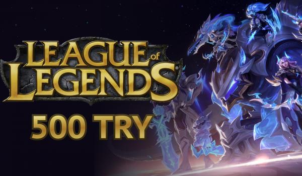 League of Legends Gift Card 500 TRY