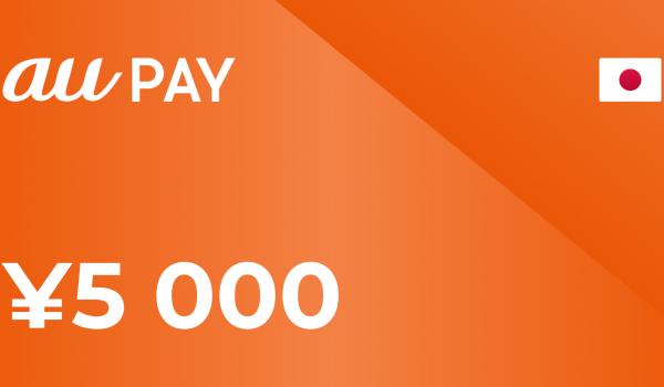 auPAY Prepaid Card 5000 JPY