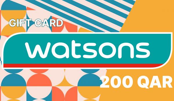 Watsons Gift Card 200 QAR