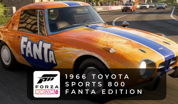 Forza Horizon 6 1966 Toyota Sports 800 Fanta Edition (Xbox Series X)