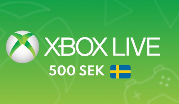 XBOX Live Gift Card 500 SEK