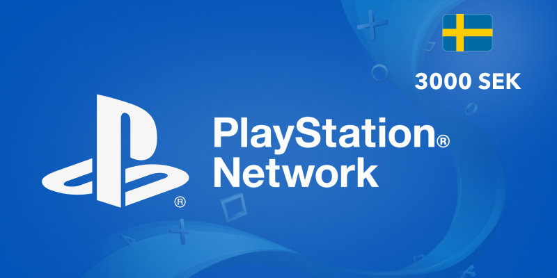 PlayStation Network Gift Card 3000 SEK